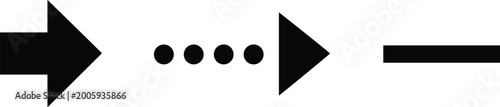 Free Download Black arrow progression icons showing movement and transformation sequence for navigation and process flow design concepts - GFXLoad