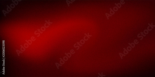 Canvastavla Blurred red free form colored abstract  on black background