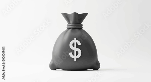 Photos Money bag with dollar sign.