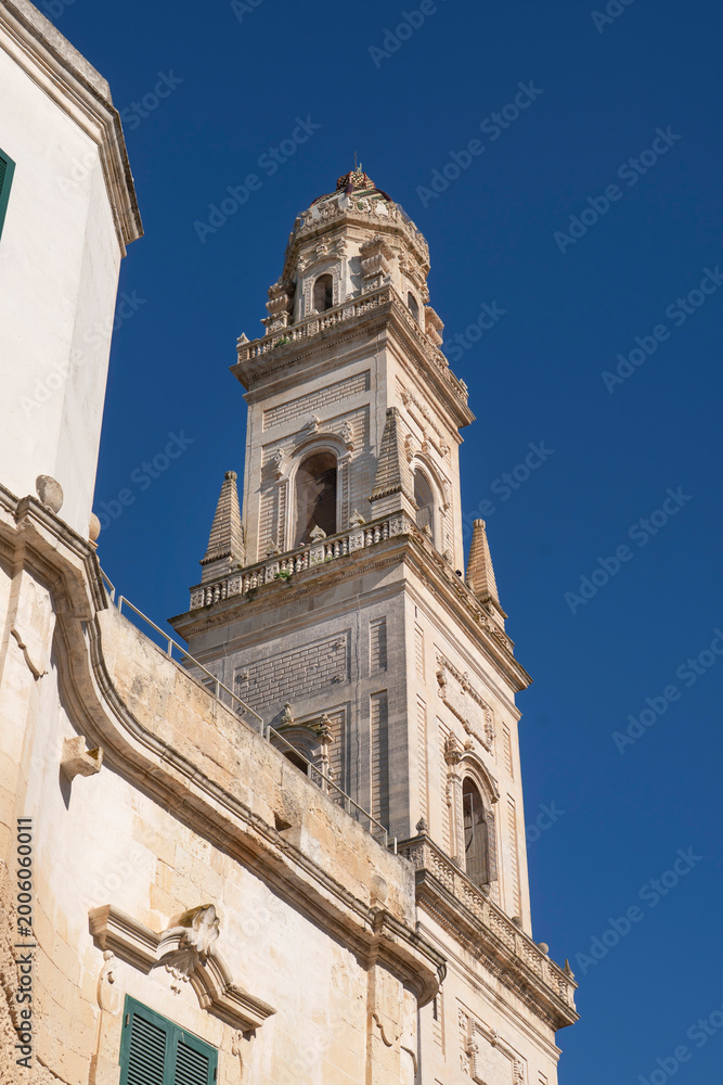 Fototapeta premium Il campanile di Piazza Duomo - Lecce - Salento