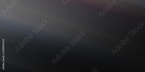 Bilde på lerret Dark moody abstract background with subtle grainy texture and soft light diffusion for sophisticated design and atmospheric effect