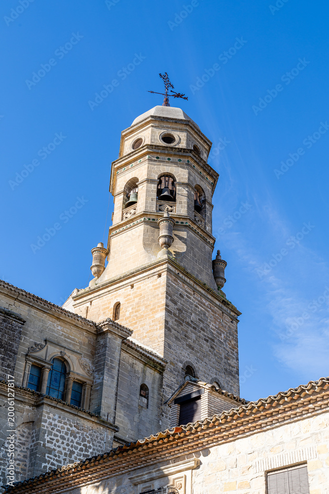 Fototapeta premium Buildings in the historic center of the city of Baeza in the province of Jaen, Spain