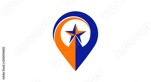 Free Download Abstract Star Map Location Icon Symbol Representing Worldwide Navigation Directions - GFXLoad