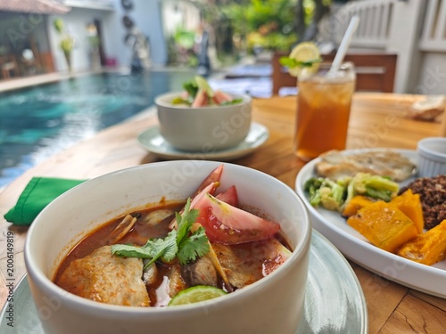 Tableau sur toile thai food thai food