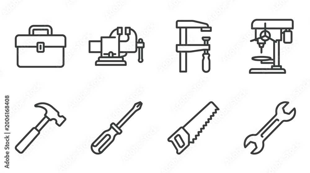 Fototapeta premium Tools for construction and repair work 6.