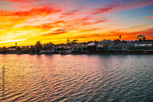 Sunrise over West Lakes