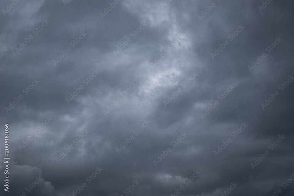 Obraz premium dark dramatic sky. stormy clouds. before the storm. stratus clouds.