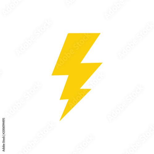 Free Download  Bold Lightning Bolt Symbol Icon - GFXLoad