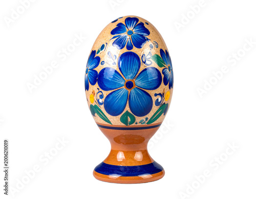 Mexican ceramic egg