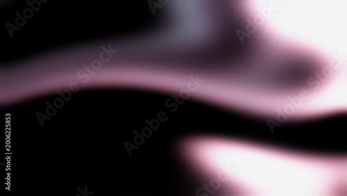 Grainy scattered noise overlay on soft pink, bright silver, and light magenta smooth flowing waves, ideal for luxury digital interfaces.