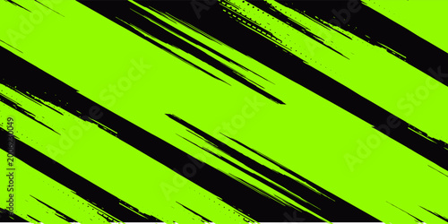 Foto Car wrap decal design graphic abstract racing Vector Image, Stylish sports backg