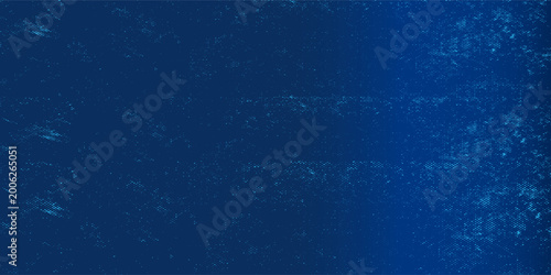 Fotografía Sifted flour on a dark blue background