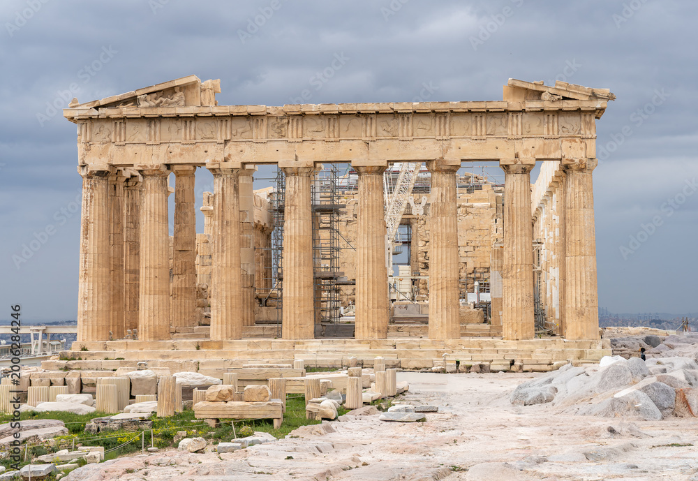 Fototapeta premium Partenone sull'acropoli di Atene