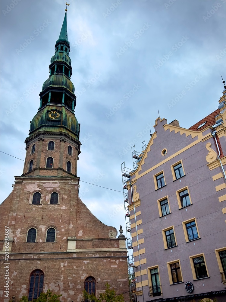 Obraz premium Altstadt von Riga (Lettland)