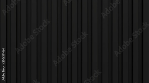 Konstfotografi Black corrugated metal background or texture