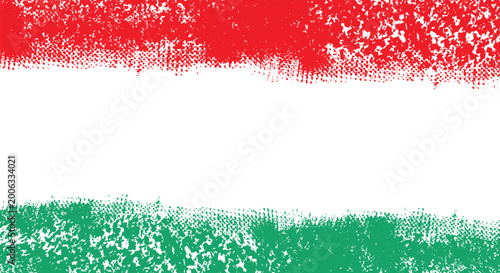 Vibrant abstract textured background with brushstroke red white and green artistic design