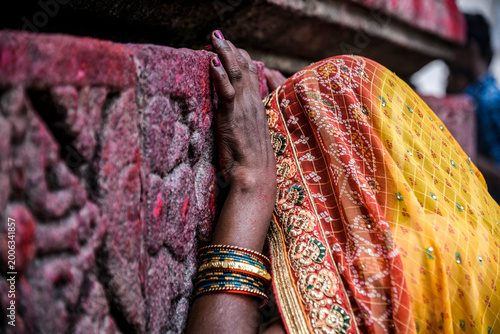 Devotee offer prayers at Kamakhya temple in Assam