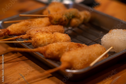 大阪の串カツ