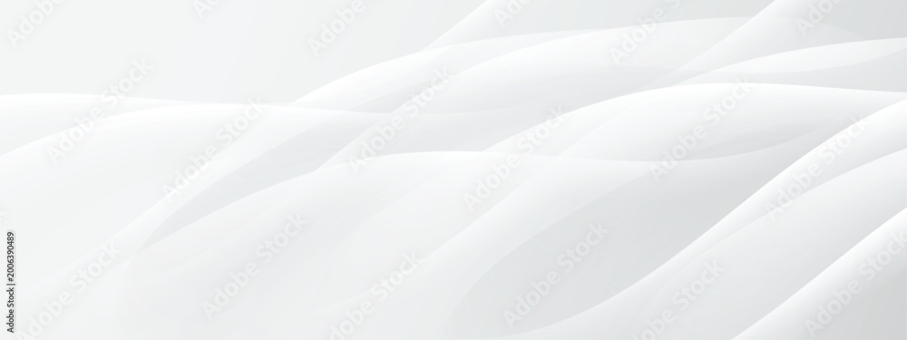 Fototapeta premium Futuristic White Geometric Banner with Tech Mesh Pattern and Clean Lines for Professional Digital Marketing and Website Header.