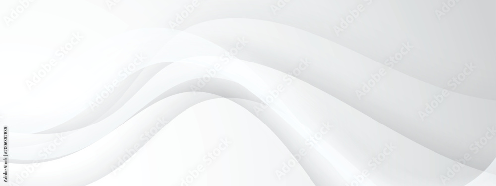 Obraz premium Luxury White Abstract Header with Elegant Geometric Elements and Clean Professional Design for Business Advertisement Background.