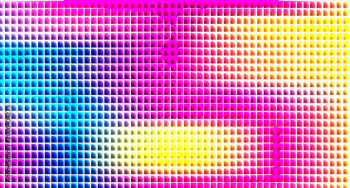 Photos gradient square pattern with central indentation colorful background
