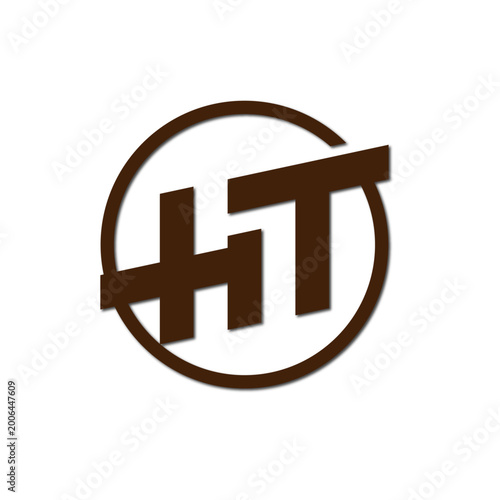 Web line modern color full logo design
