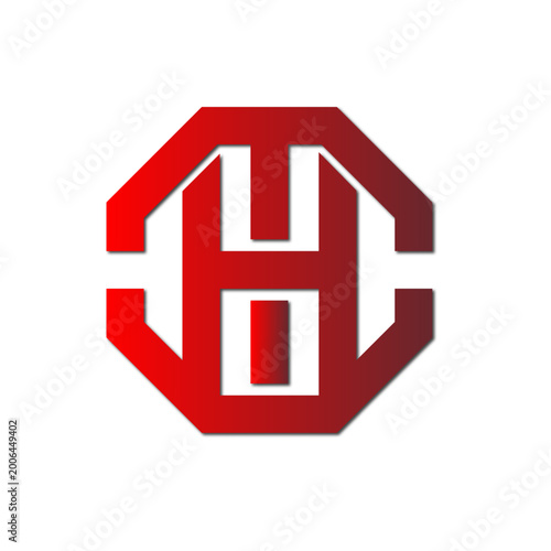 Web line modern color full logo design