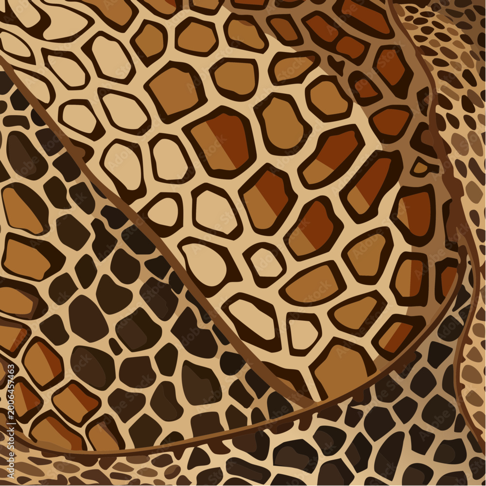 Obraz premium abstract animal skin pattern vector