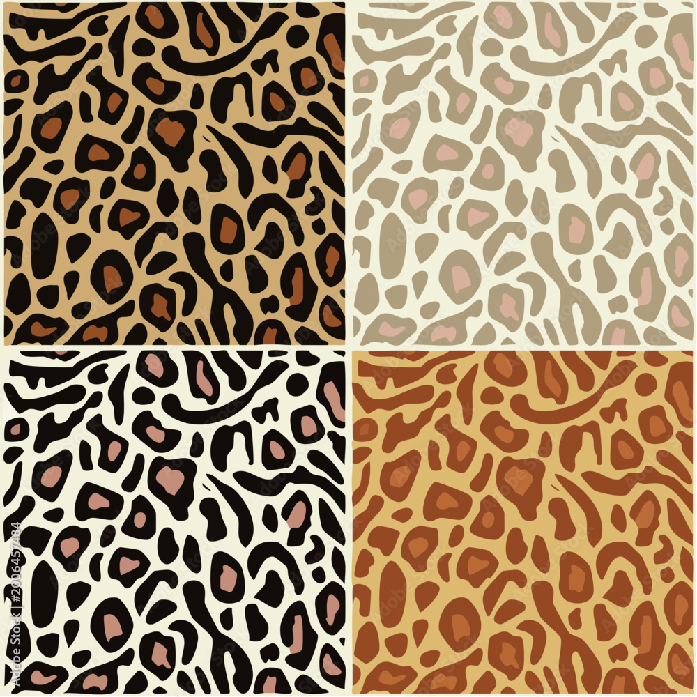 Obraz premium abstract animal skin pattern vector