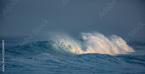 Photography Ocean scenery with copyspace
