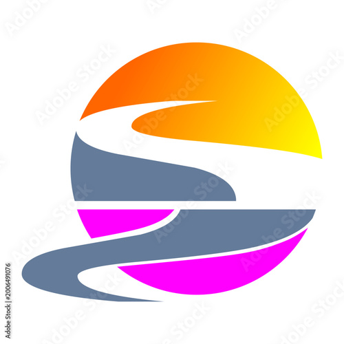 Diverse Abstract Logo Set Modern Creative Style