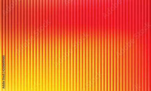 Tableau sur toile Vibrant abstract background with vertical rhythmic stripes, featuring a bright c