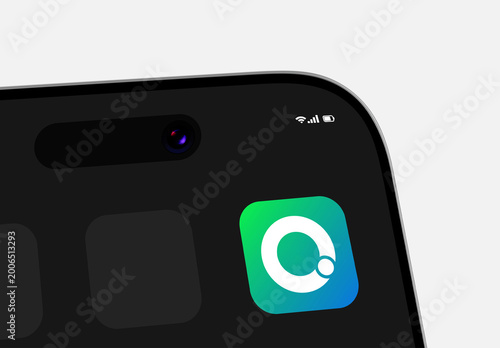 App Icon Mockup With Smartphone