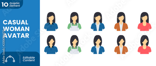 Casual Woman Avatar