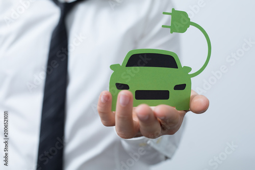 Business concept of green e...