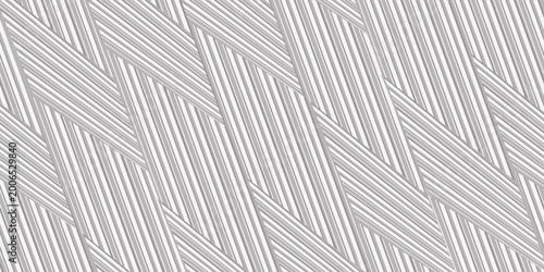 Slika na platnu abstract black white stripe line