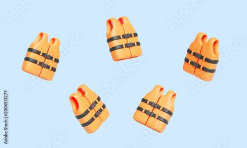 주황색 구명조끼 Orange Life Jacket