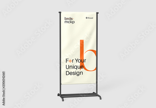 Roll Up Banner Mockup