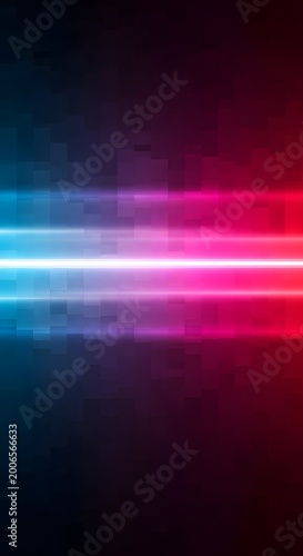 4k abstract light trail motion with vibrant neon gradient glow