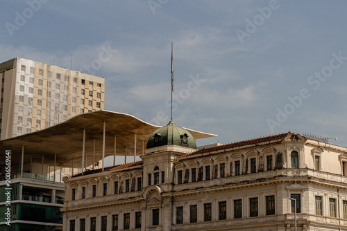 Detalhe do Museu de Arte do Rio - Rio de Janeiro, Brasil