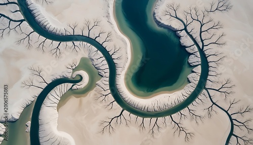 abstract fractal background