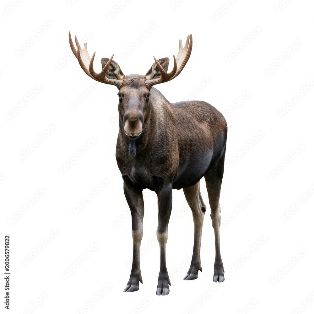 Fototapeta premium Majestic Moose Portrait