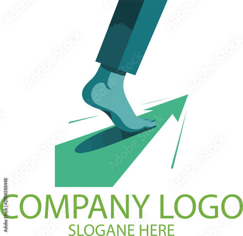 Go Live Company Logo Featuring Vibrant Modern Colors and Dynamic Typography Design