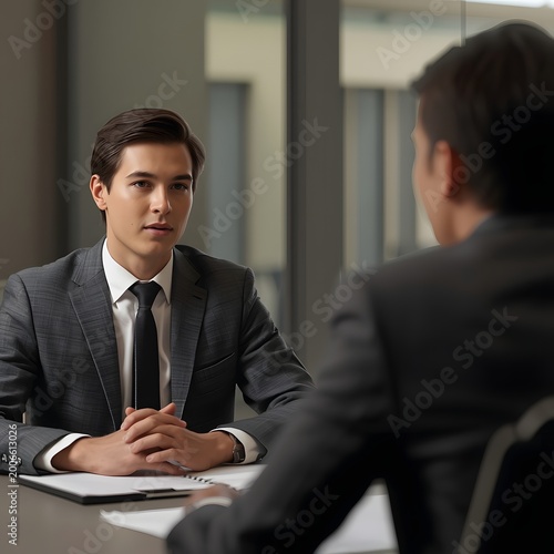 Job Interview Meeting in Office