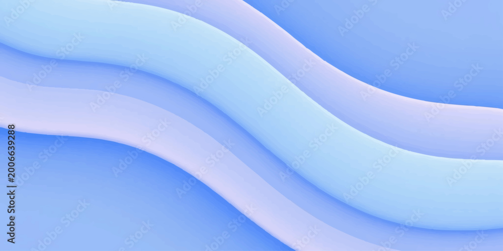 Obraz premium Dynamic blue abstract background featuring a futuristic wave pattern with flowing light curves and motion lines for a sleek business wallpaper illustration