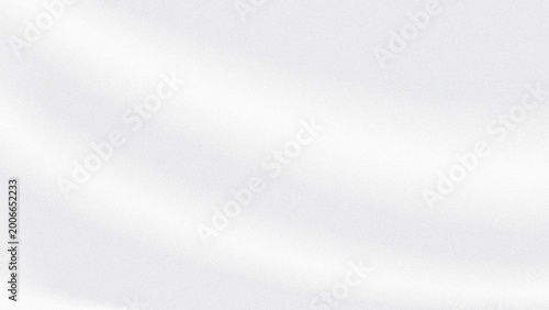 Konstfotografi Soft diagonal lines sweep across pure white background