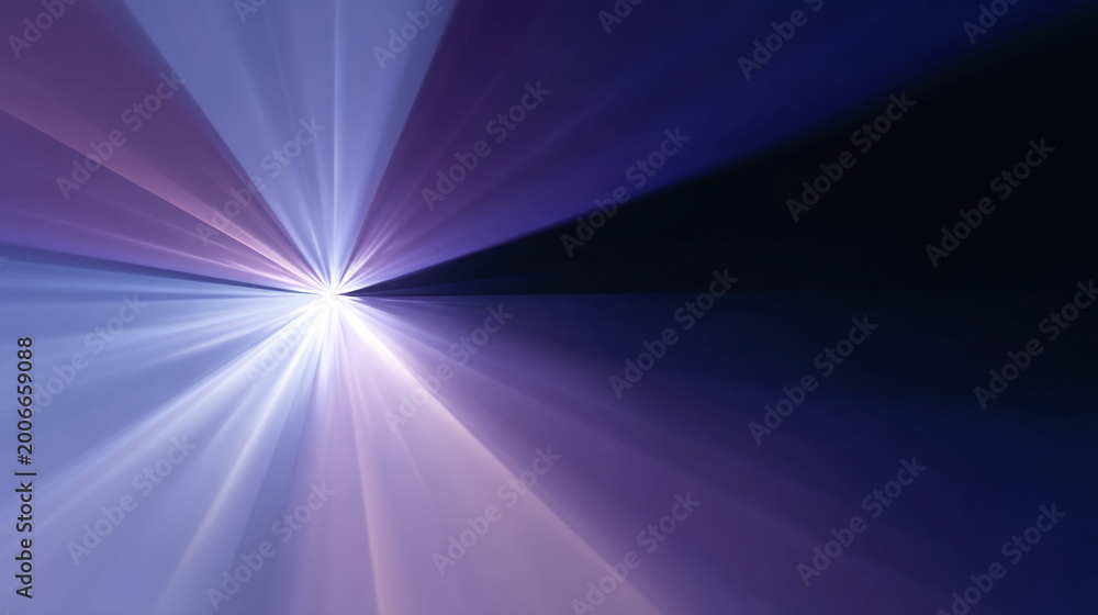 Obraz premium Abstract light burst with purple and blue gradients digital art abstract