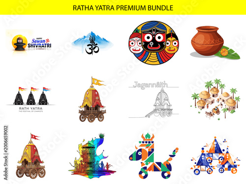 Hindu mythological icons and symbols