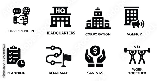 Obraz na płótnie Business and Finance Planning, Savings, and Teamwork
