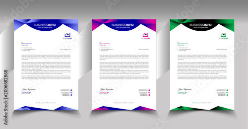 Professional Premium Letterhead Seal Design Elegant 